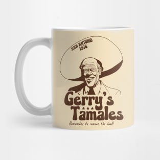 Vintage Gerry's Tamales // Funny President Gerald Ford San Antonio Tamale Mug